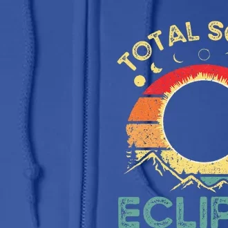 Total Solar Eclipse 4.08.24 Full Zip Hoodie