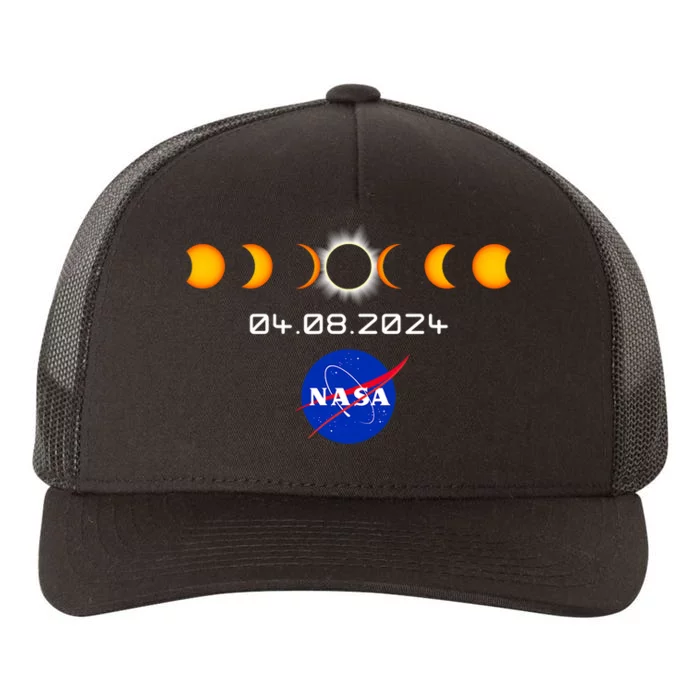 Total Solar Eclipse 2024 Totality Astronomy Yupoong Adult 5-Panel Trucker Hat