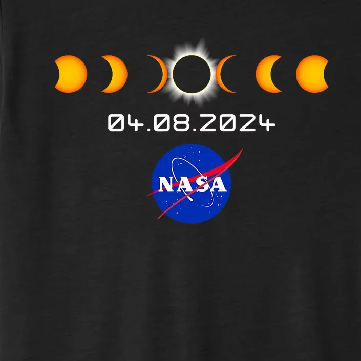 Total Solar Eclipse 2024 Totality Astronomy ChromaSoft Performance T-Shirt