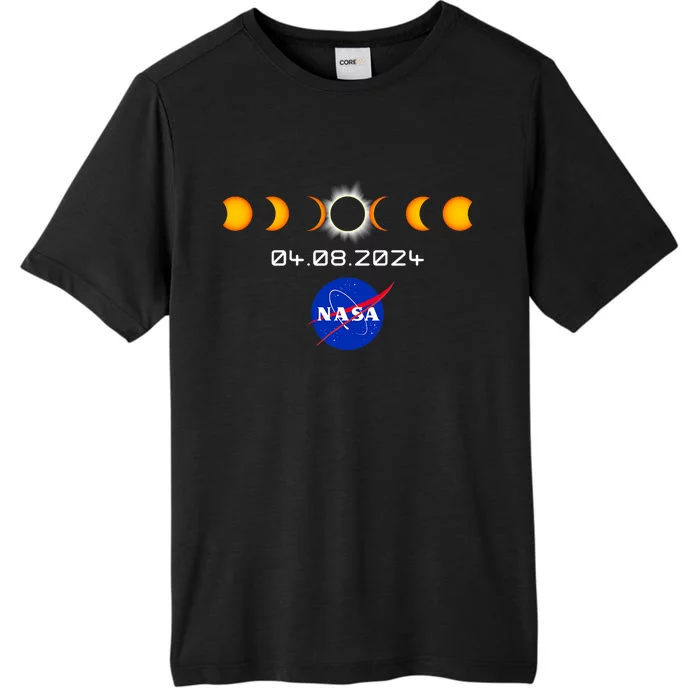 Total Solar Eclipse 2024 Totality Astronomy ChromaSoft Performance T-Shirt