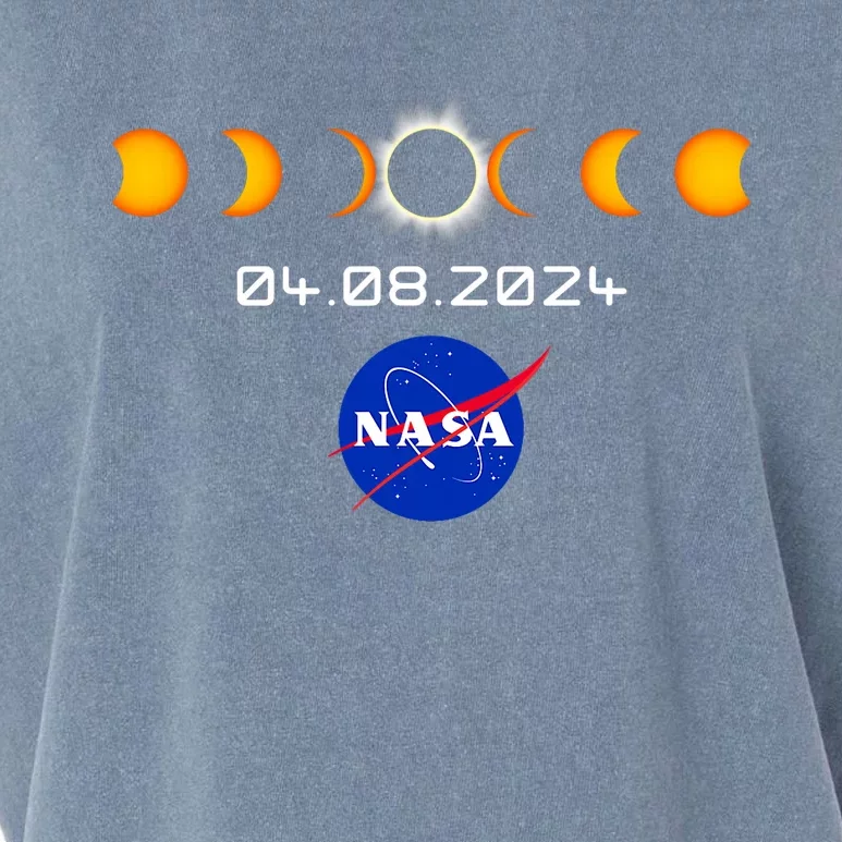 Total Solar Eclipse 2024 Totality Astronomy Garment-Dyed Women's Muscle Tee