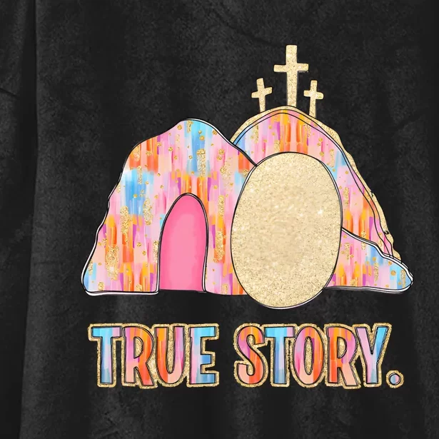 True Story Easter Hooded Wearable Blanket