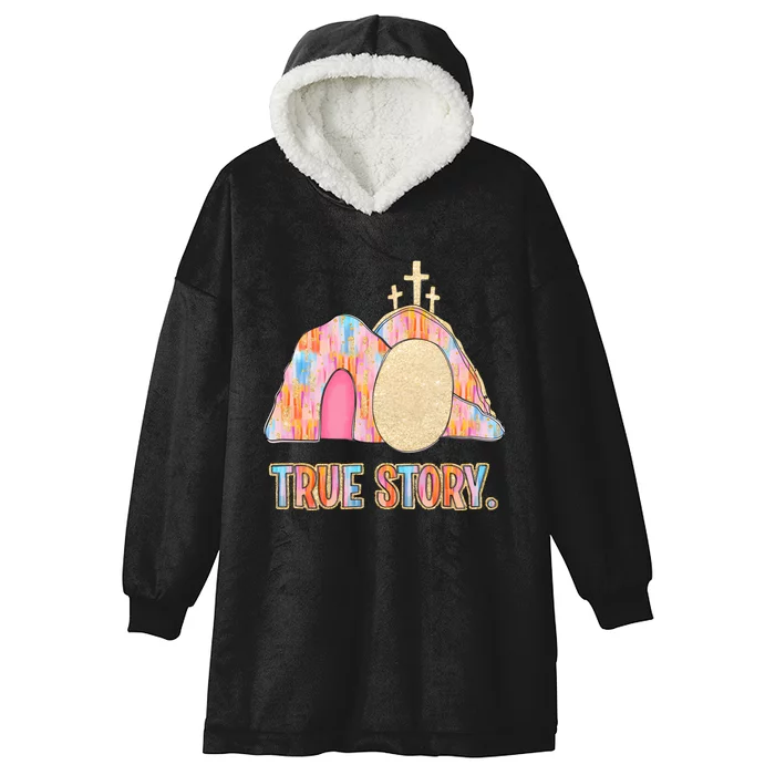 True Story Easter Hooded Wearable Blanket