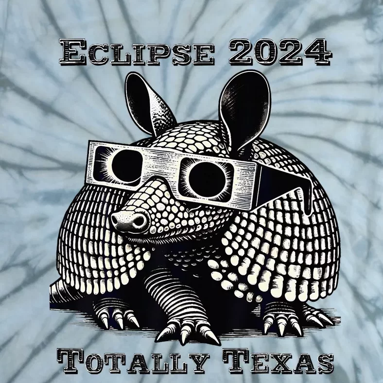 Total Solar Eclipse 2024 Totally Texas Tie-Dye T-Shirt