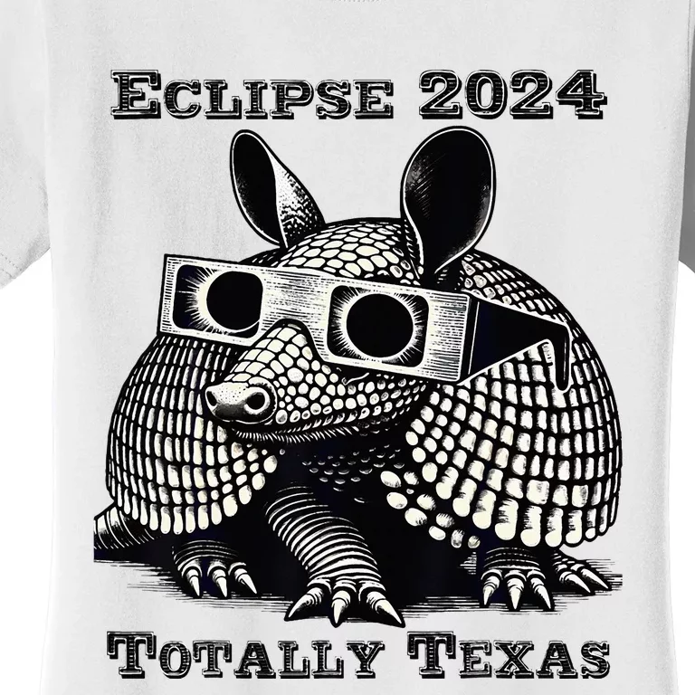 Total Solar Eclipse 2024 Totally Texas Women's T-Shirt