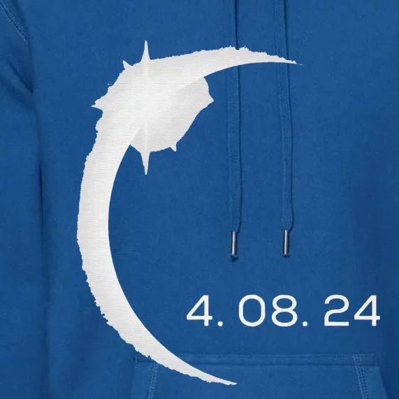 Total Solar Eclipse Spring April 8th 2024 America Totality Premium Hoodie