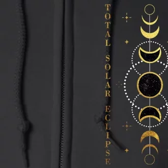 Total Solar Eclipse Twice In Lifetime April 08 2024 Full Zip Hoodie