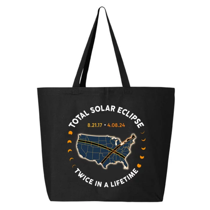 Total Solar Eclipse 2024 Twice In A Lifetime 25L Jumbo Tote