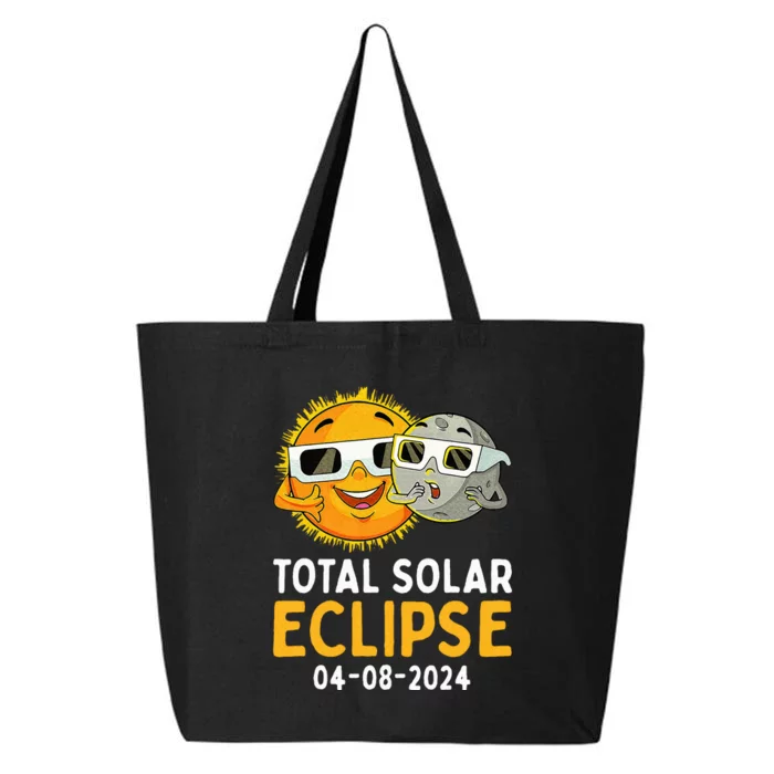 Total Solar Eclipse April 8 2024 25L Jumbo Tote