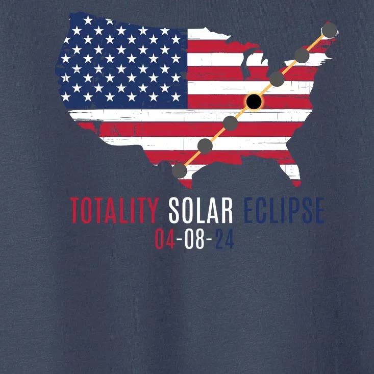 Total Solar Eclipse 2024 April 8 2024 Rare Celestial Eclipse Totality 2024 Toddler T-Shirt