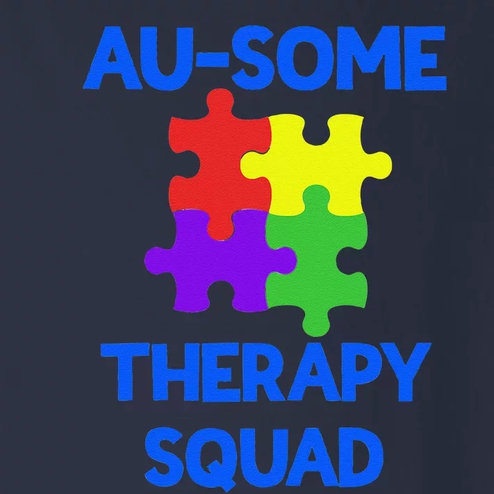 Therapy Squad Embrace Awesome Autism Awareness Toddler Long Sleeve Shirt