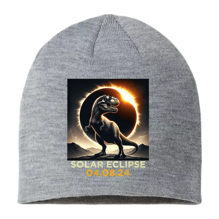 Total Solar Eclipse Trex April 8 2024 America Solar Eclipse 8 1/2in Sustainable Knit Beanie