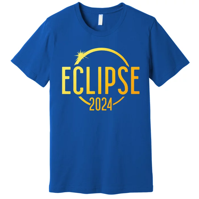 Total Solar Eclipse 4.08.24 Premium T-Shirt