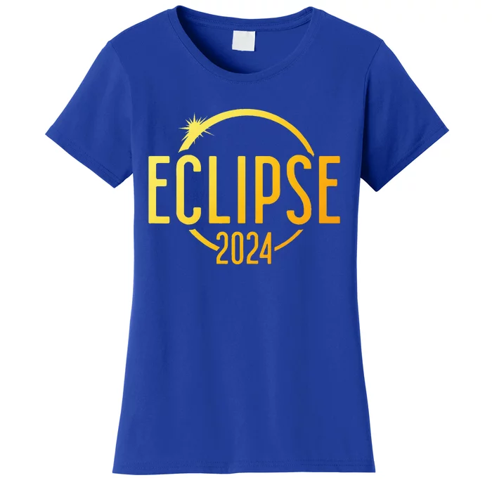 Total Solar Eclipse 4.08.24 Women's T-Shirt