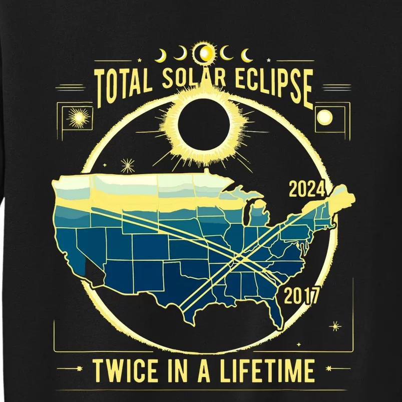 Total Solar Eclipse Twice In A Lifetime 2024 Sweatshirt