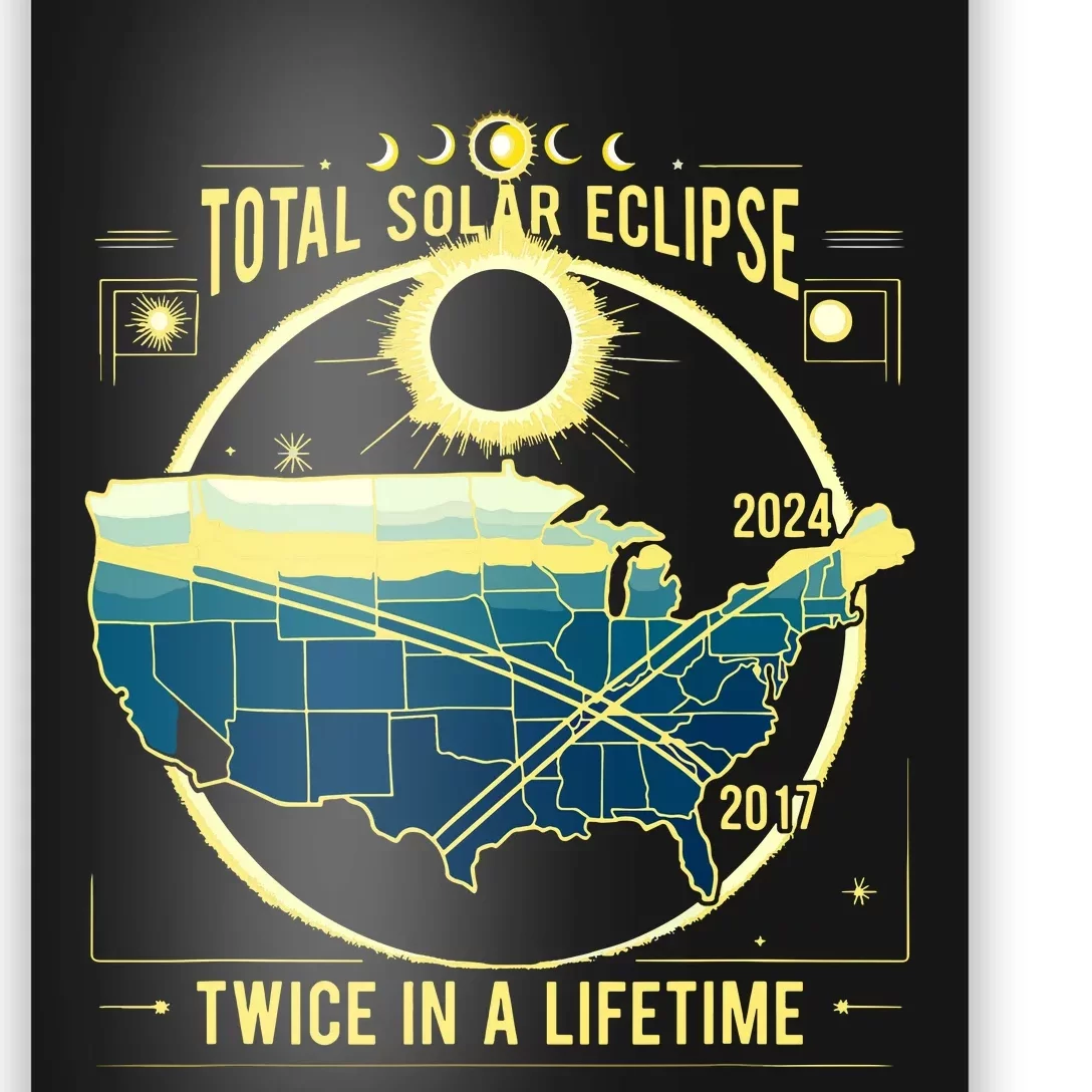 Total Solar Eclipse Twice In A Lifetime 2024 Poster