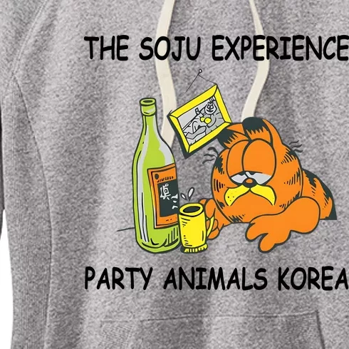 The Soju Experience Party Animals Korea Women's Fleece Hoodie