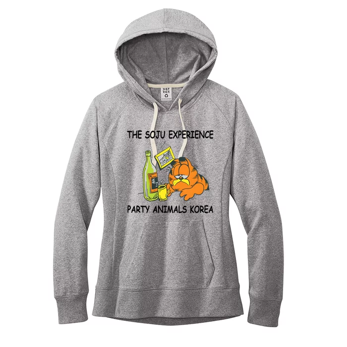 The Soju Experience Party Animals Korea Women's Fleece Hoodie