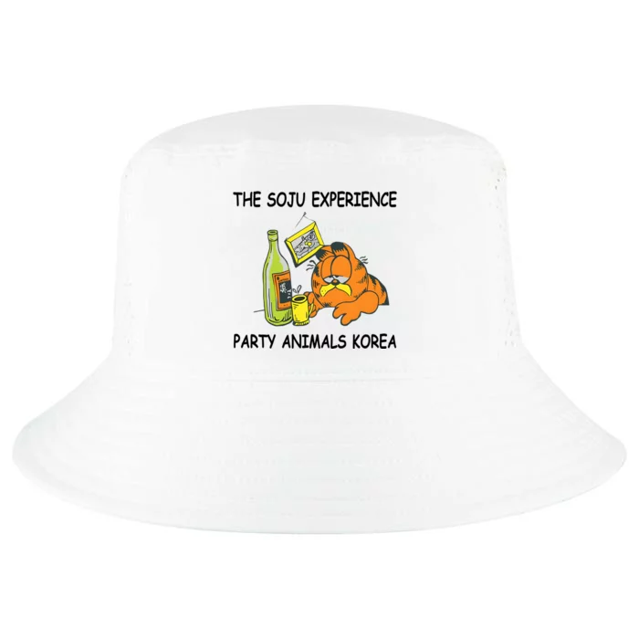 The Soju Experience Party Animals Korea Cool Comfort Performance Bucket Hat