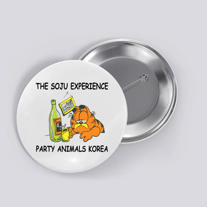 The Soju Experience Party Animals Korea Button