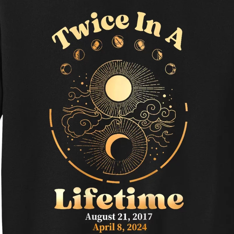 Total Solar Eclipse Tall Sweatshirt