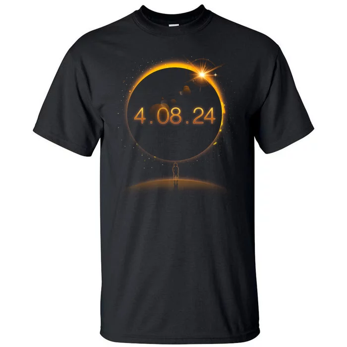 Total Solar Eclipse April 8 2024 Tall T-Shirt