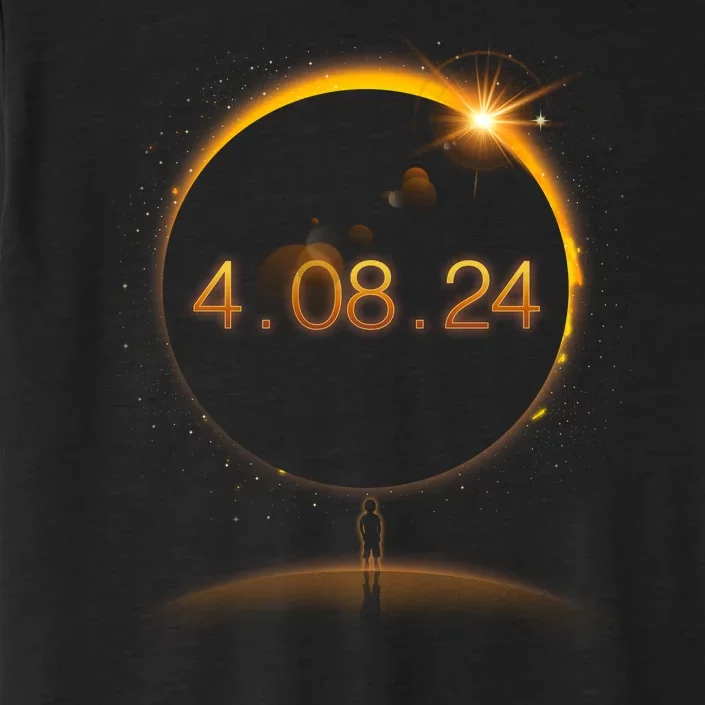 Total Solar Eclipse April 8 2024 ChromaSoft Performance T-Shirt