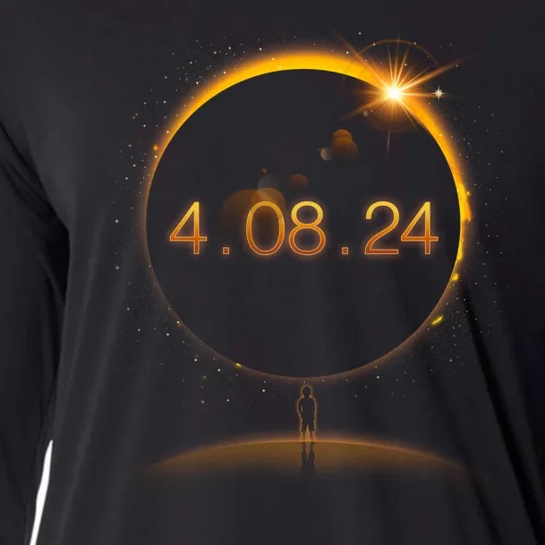 Total Solar Eclipse April 8 2024 Cooling Performance Long Sleeve Crew