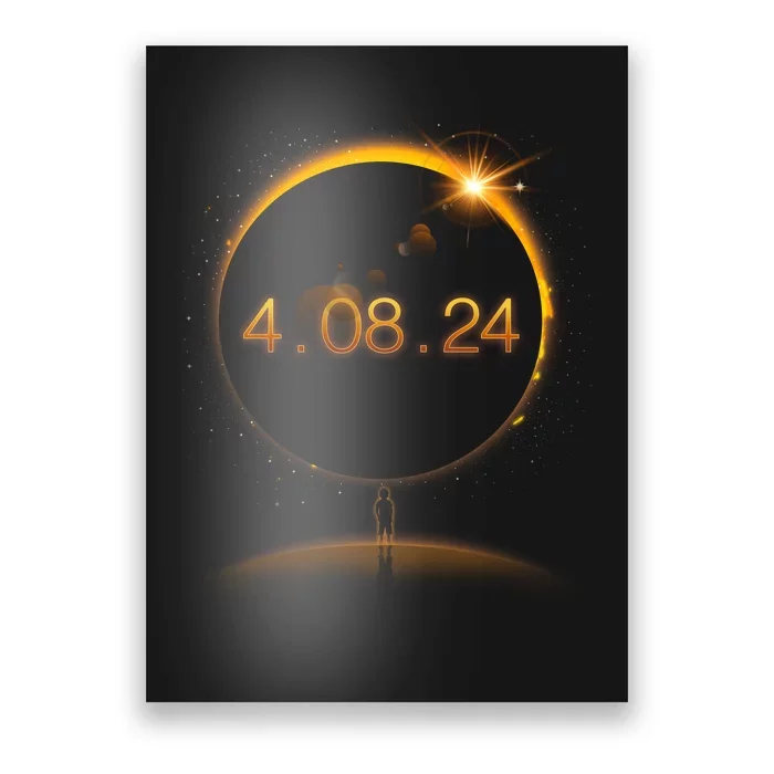 Total Solar Eclipse April 8 2024 Poster