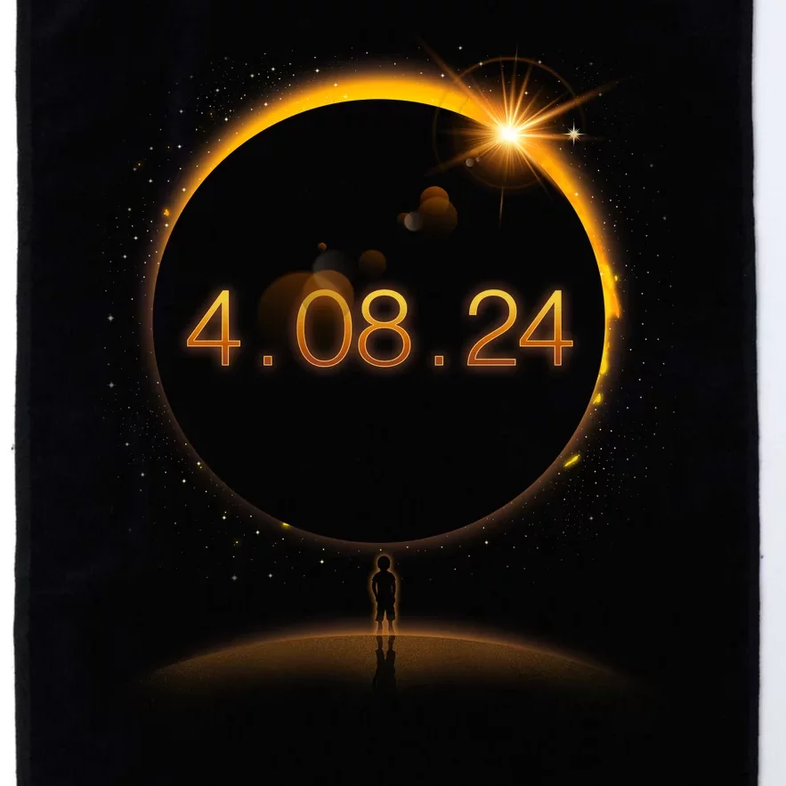 Total Solar Eclipse April 8 2024 Platinum Collection Golf Towel