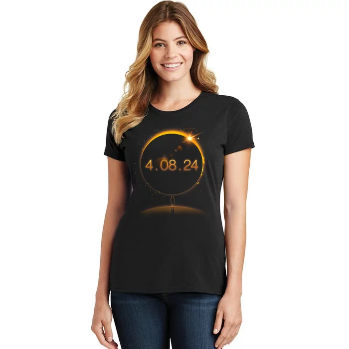 Total Solar Eclipse April 8 2024 Women's T-Shirt