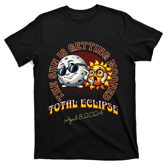 Total Solar Eclipse Chase 2024 Sun Is Getting Mooned T-Shirt