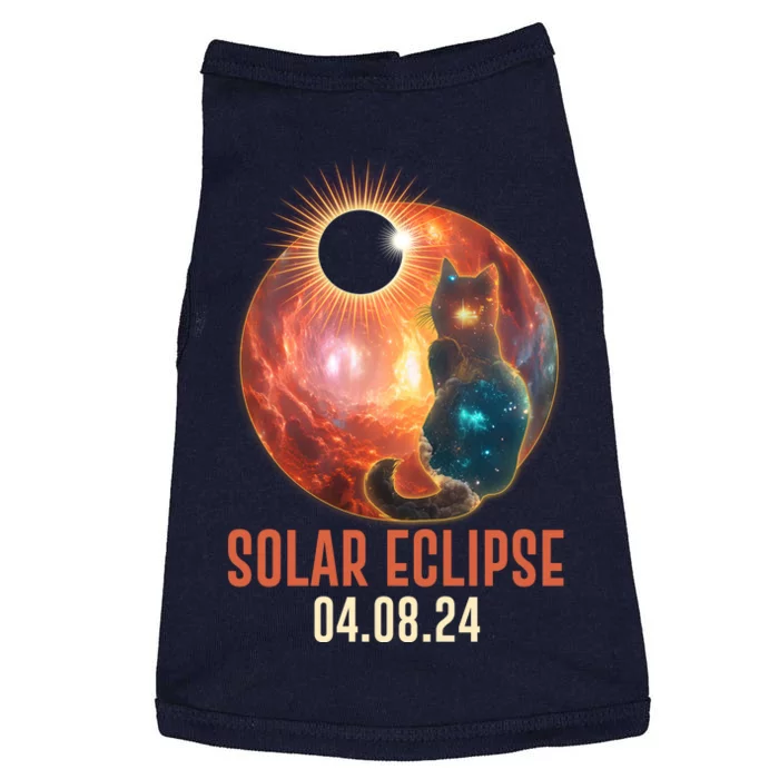 Total Solar Eclipse Galaxy Space Cat Doggie Tank