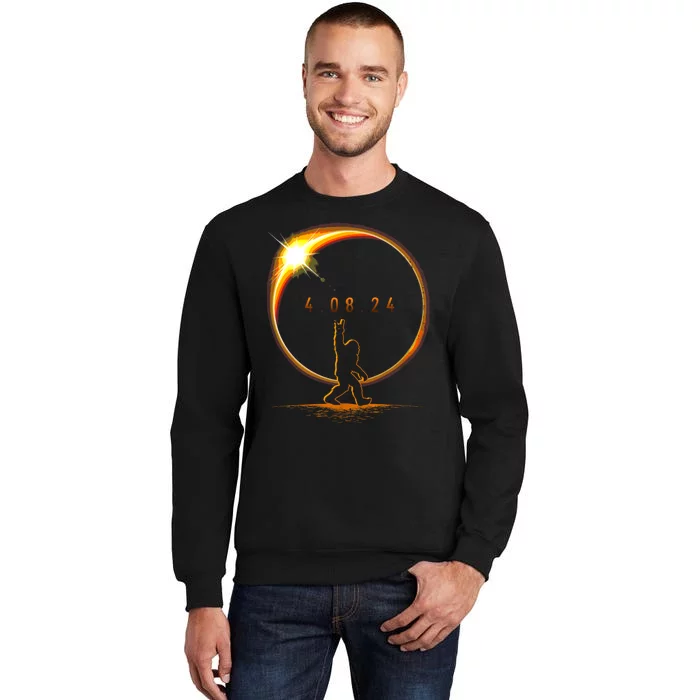 Total Solar Eclipse April 8 2024 Bigfoot Sweatshirt