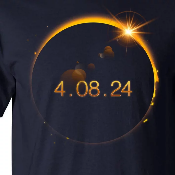 Total Solar Eclipse April 8 2024 Tall T-Shirt