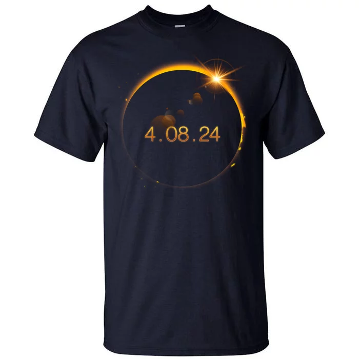 Total Solar Eclipse April 8 2024 Tall T-Shirt