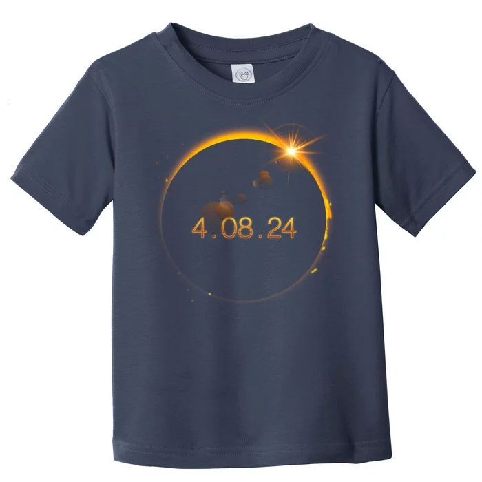 Total Solar Eclipse April 8 2024 Toddler T-Shirt