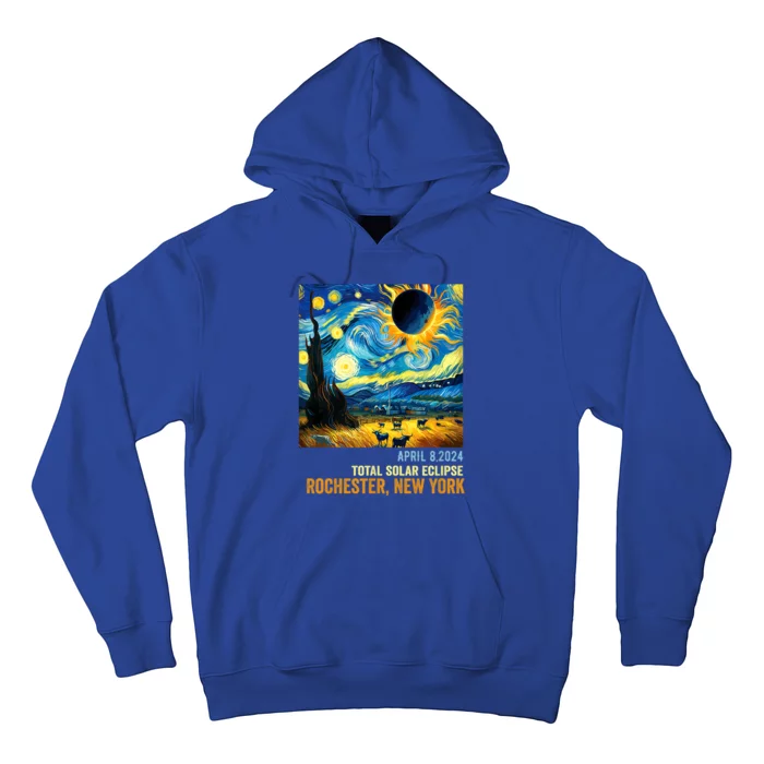 Total Solar Eclipse 04.08.2024 Rochester New York Hoodie