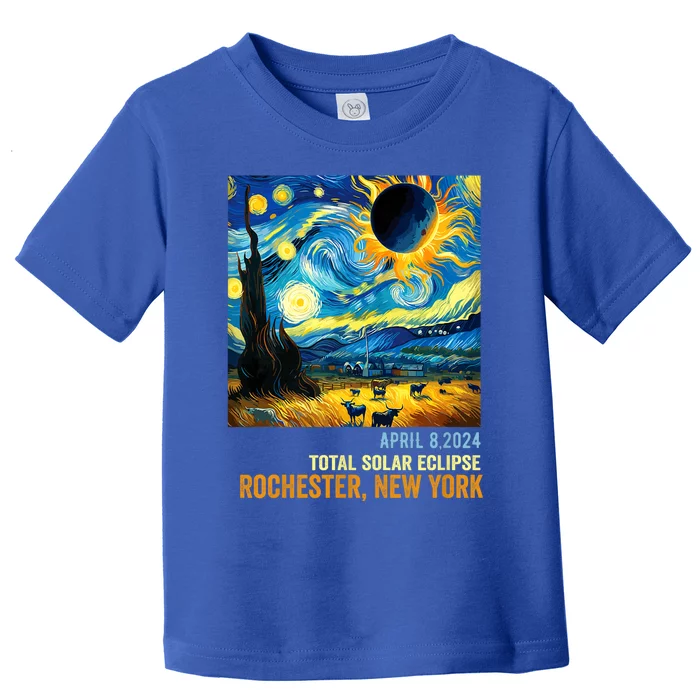 Total Solar Eclipse 04.08.2024 Rochester New York Toddler T-Shirt