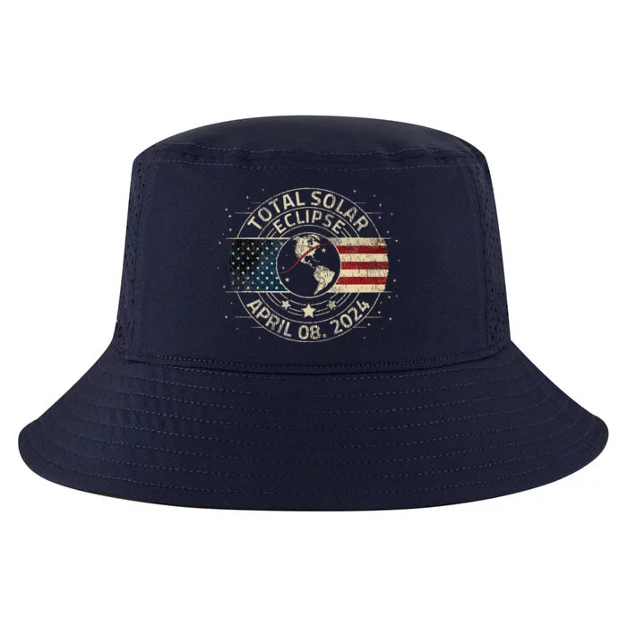 Total Solar Eclipse 2024 Totality Eclipse Path 04. 08. 2024 Cool Comfort Performance Bucket Hat