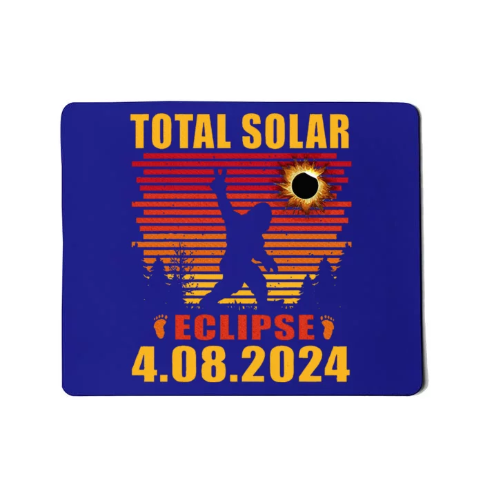 Total Solar Eclipse 04.08.2024 Sasquatch Bigfoot Mousepad