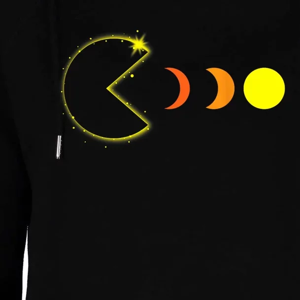 Total Solar Eclipse April 8 2024 Funny Phases Totality Womens Funnel Neck Pullover Hood