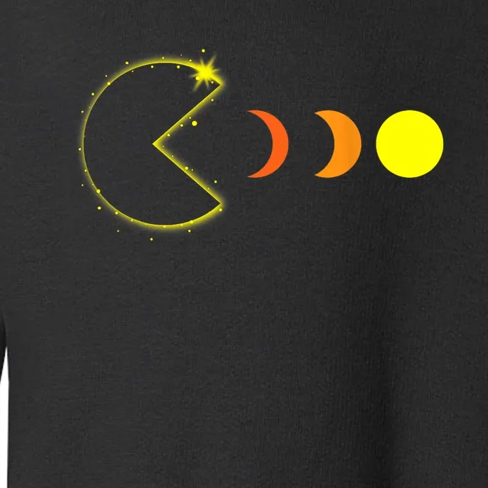 Total Solar Eclipse April 8 2024 Funny Phases Totality Toddler Sweatshirt