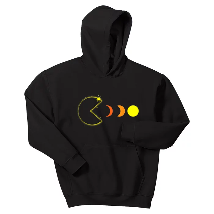 Total Solar Eclipse April 8 2024 Funny Phases Totality Kids Hoodie