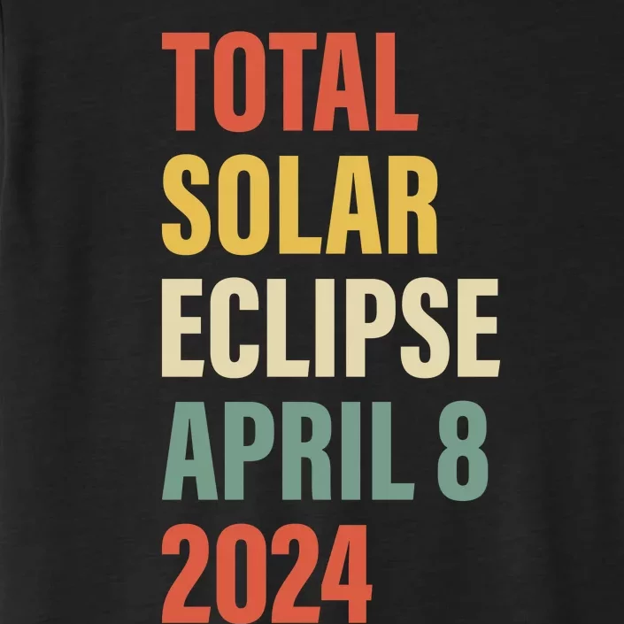 Total Solar Eclipse April 8 ChromaSoft Performance T-Shirt