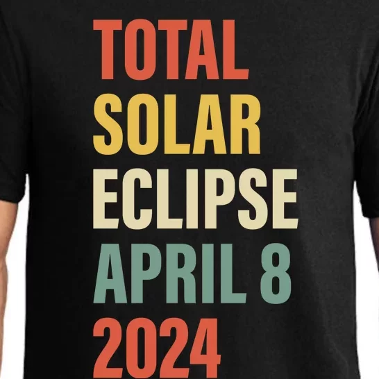 Total Solar Eclipse April 8 Pajama Set