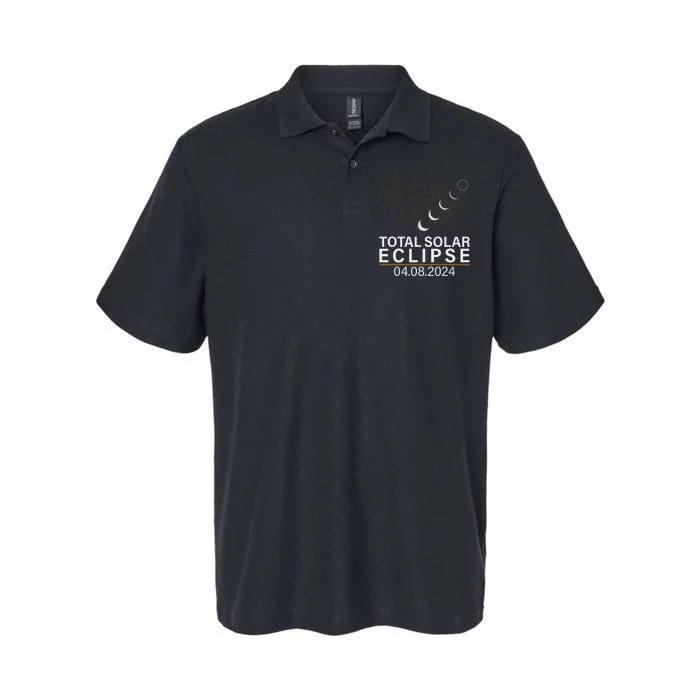 Total Solar Eclipse Softstyle Adult Sport Polo