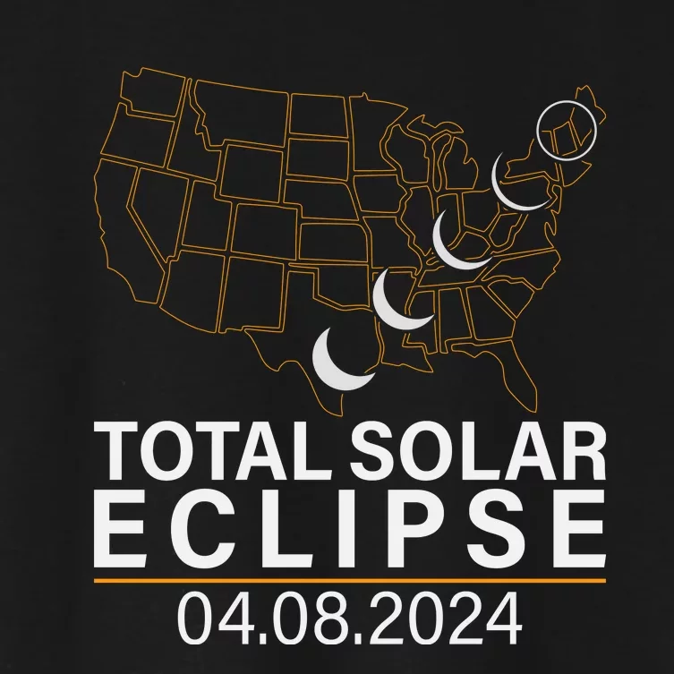 Total Solar Eclipse Women's Crop Top Tee