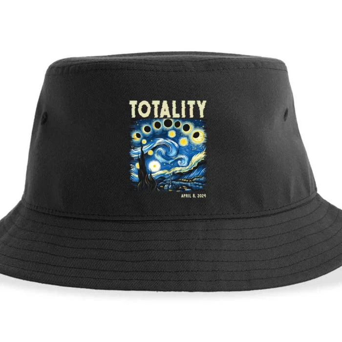 Totality Solar Eclipse 2024 Sustainable Bucket Hat