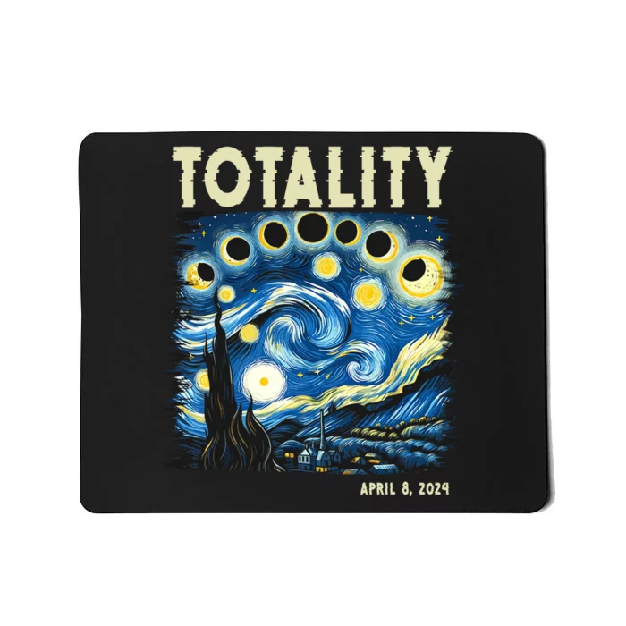 Totality Solar Eclipse 2024 Mousepad